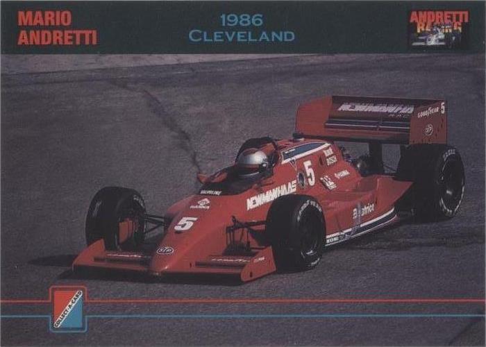 1992 Collect-A-Card Andretti Racing - Mario Andretti #53