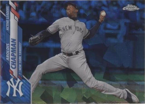 2020 Topps Chrome Update Series Sapphire Edition - Aroldis Chapman #U-249