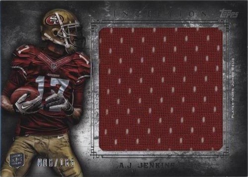 2012 Topps Inception A.J. Jenkins #JR-AJJ