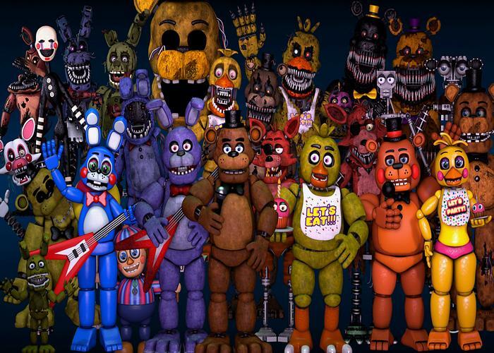 Five Nights At Freddy's Theme Birthday Party Banner Cup Plate Balloon Decor FNAF