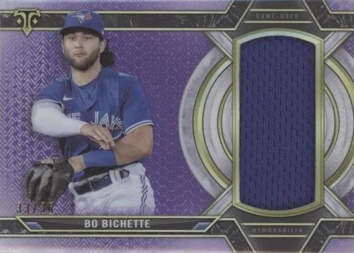 2021 Topps Triple Threads - Bo Bichette #SJR-BBI