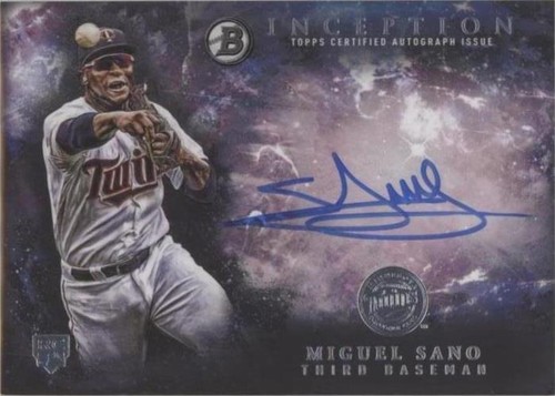 2016 Bowman Inception - Miguel Sanó #RA-MS