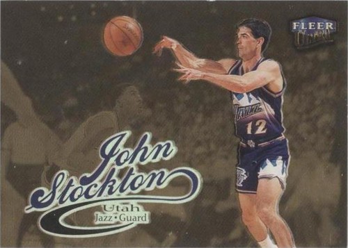 1998-99 Fleer Ultra - John Stockton #90G