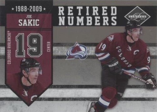 2010-11 Limited - Joe Sakic #2