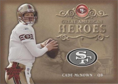 2002 Leaf Rookies & Stars Cade McNown #GAH-27