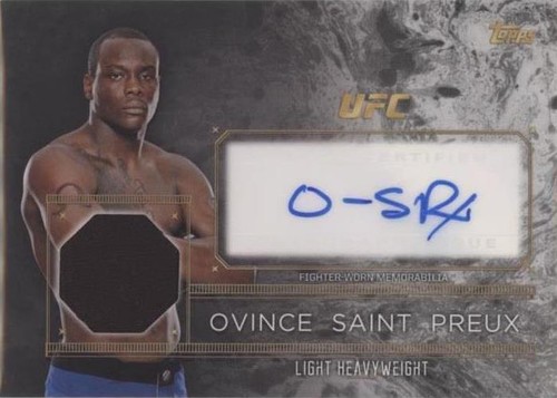 2016 Topps UFC Top of the Class - Ovince St. Preux #TCAR-OS