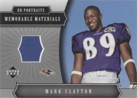 2005 Upper Deck Portraits Mark Clayton #MM-MA