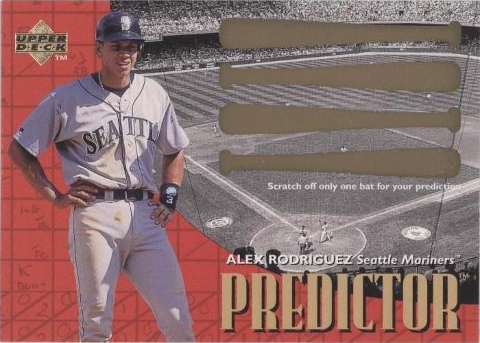 Cubierta superior 1997 - Alex Rodriguez #P27