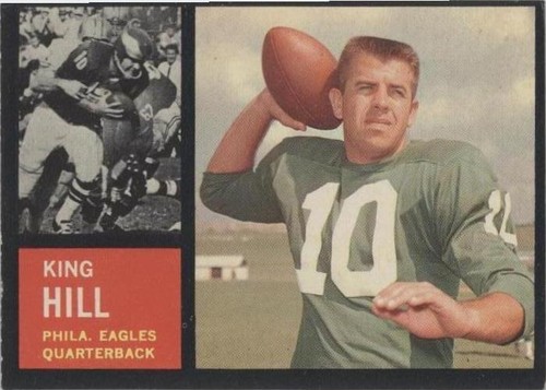 1962 Topps King Hill #123