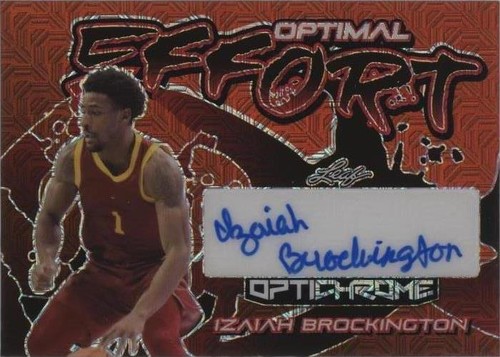 2022-23 Leaf Optichrome - Izaiah Brockington #OE-IB1