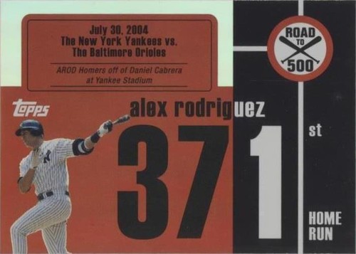 2007 Topps - Alex Rodriguez #ARHR371
