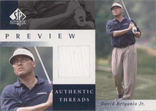 2001 SP Authentic Preview - David Berganio Jr. #DB-AT