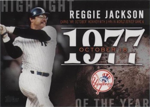 2015 Topps Update Series - Reggie Jackson #H-77