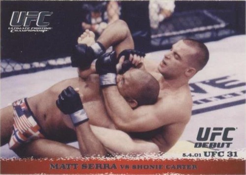 2009 Topps UFC Round 1 - Matt Serra Shonie Carter #11
