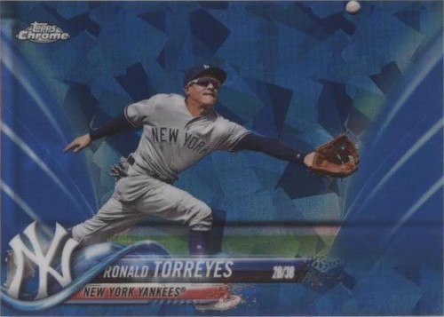2018 Topps Chrome Sapphire Edition - Ronald Torreyes #481