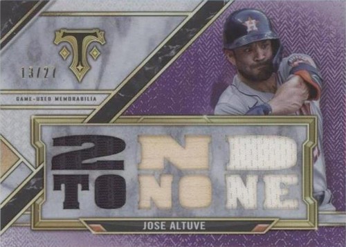 2021 Topps Triple Threads - Jose Altuve #TTR-JOA