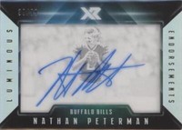 2017 Panini XR Nathan Peterman #LE-NP