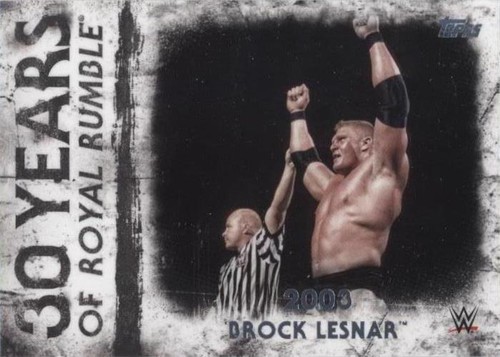 2018 Topps WWE Undisputed - Brock Lesnar #RR-14