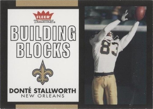2003 Fleer Tradition Donte Stallworth #234
