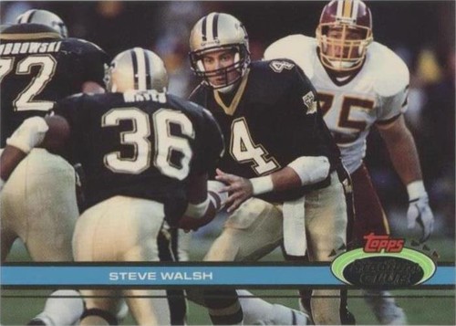 1991 Topps Stadium Club Steve Walsh #129