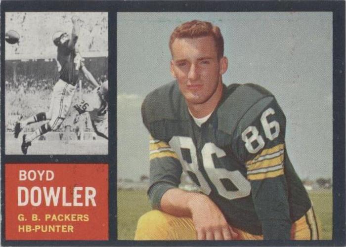 1962 Topps Boyd Dowler #71