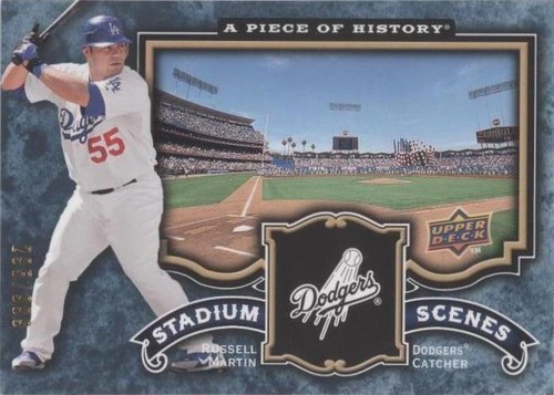 2009 Upper Deck A Piece of History - Russell Martin #SS-RM