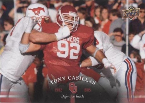 2011 Upper Deck University of Oklahoma Tony Casillas #43