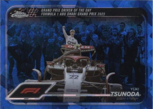 Yuki　① 2023 Topps Chrome Sapphire Formula 1 F1 Yuki Tsunoda #57 | eBay