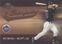 2005 Fleer Platinum - Kazuo Matsui #4 LJ