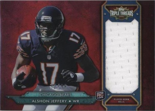 2012 Topps Triple Threads Alshon Jeffery #TTRJR-57
