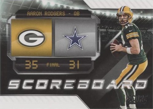 2018 Score Aaron Rodgers #6
