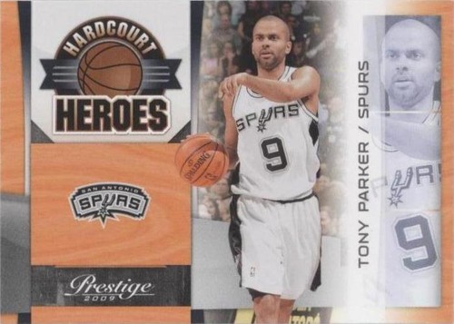 2017/18 DONRUSS TONY PARKER SIGNATURE SERIES GOLD AUTO #ed