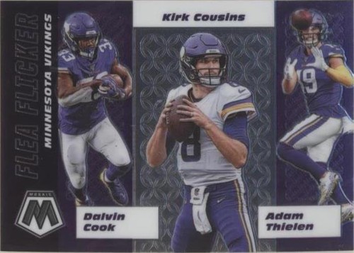 2020 Panini Mosaic Adam Thielen Dalvin Cook Kirk Cousins #FF11