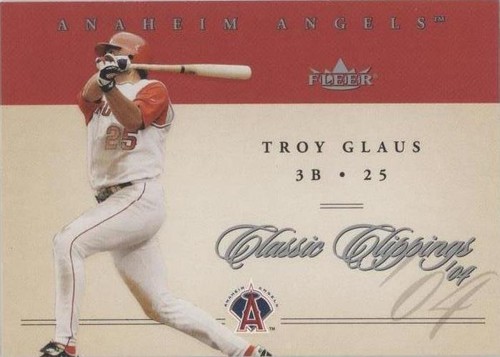 2004 Fleer Classic Clippings - Troy Glaus #33