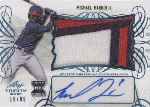 2021 Leaf Trinity - Michael Harris II #PA-MH1