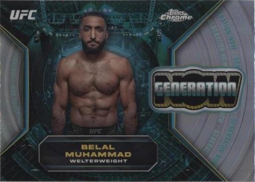 2024 Topps Chrome UFC - Belal Muhammad #GNW-25