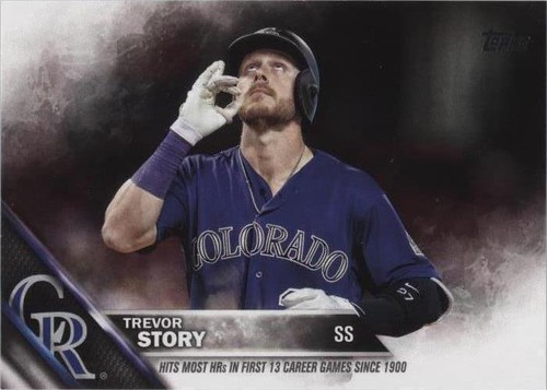 2016 Topps Update Series - Trevor Story #US114