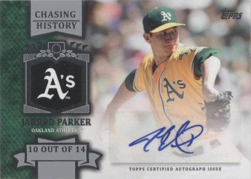 2013 Topps - Jarrod Parker #CHA-JP
