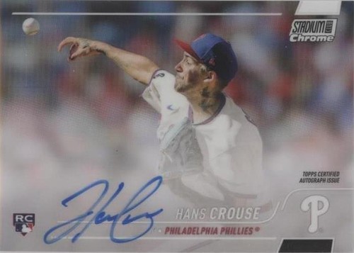 2022 Topps Stadium Club Chrome - Hans Crouse #SCCBA-HC