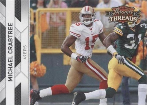 2010 Panini Threads Michael Crabtree #127