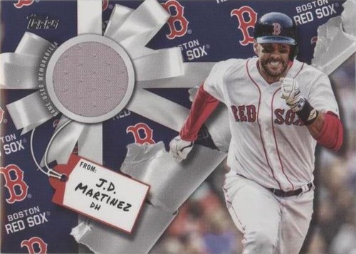2019 Topps Holiday - J.D. Martinez #WHR-JM