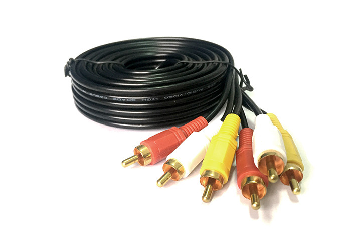 Cavo Audio Video Rca 5 Metri Cavo Audio 3 Spine Rca - 3 Spine Rca linq 3rca-5m