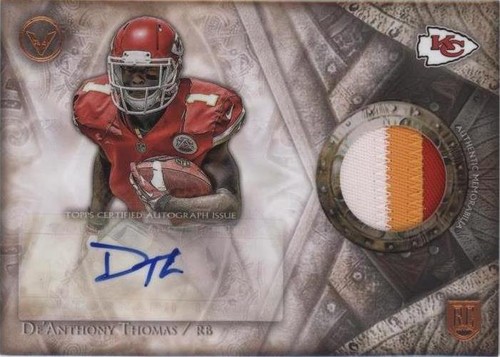 2014 Topps Valor De'Anthony Thomas #SOH-DT