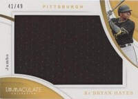 2020 Panini Immaculate Collection - Ke'Bryan Hayes #J-KH