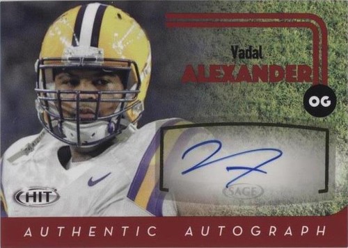 2016 SAGE Hit Vadal Alexander #A73