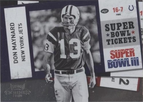 2010 Playoff Contenders Don Maynard #8