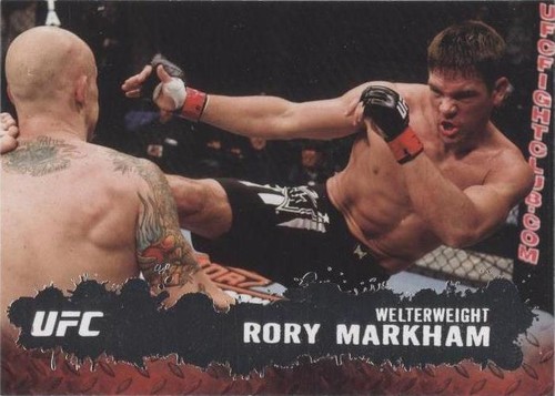 2009 Topps UFC Round 2 - Rory Markham #80