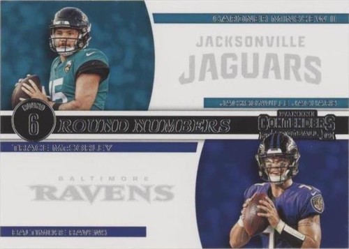 2019 Panini Contenders Gardner Minshew II Trace McSorley #RN-MM