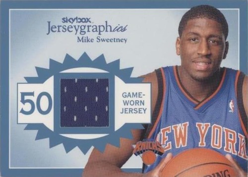 2003-04 Skybox Autographics - Mike Sweetney #J-MS