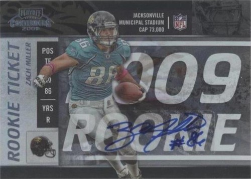 2009 Playoff Contenders Zach Miller #172